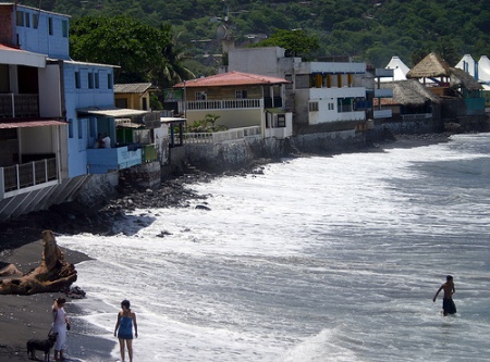 playas de el salvador. Playas de La Libertad en El