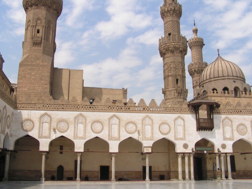 Al Azhar la mezquita más antigua de El Cairo Egipto Ser Turista