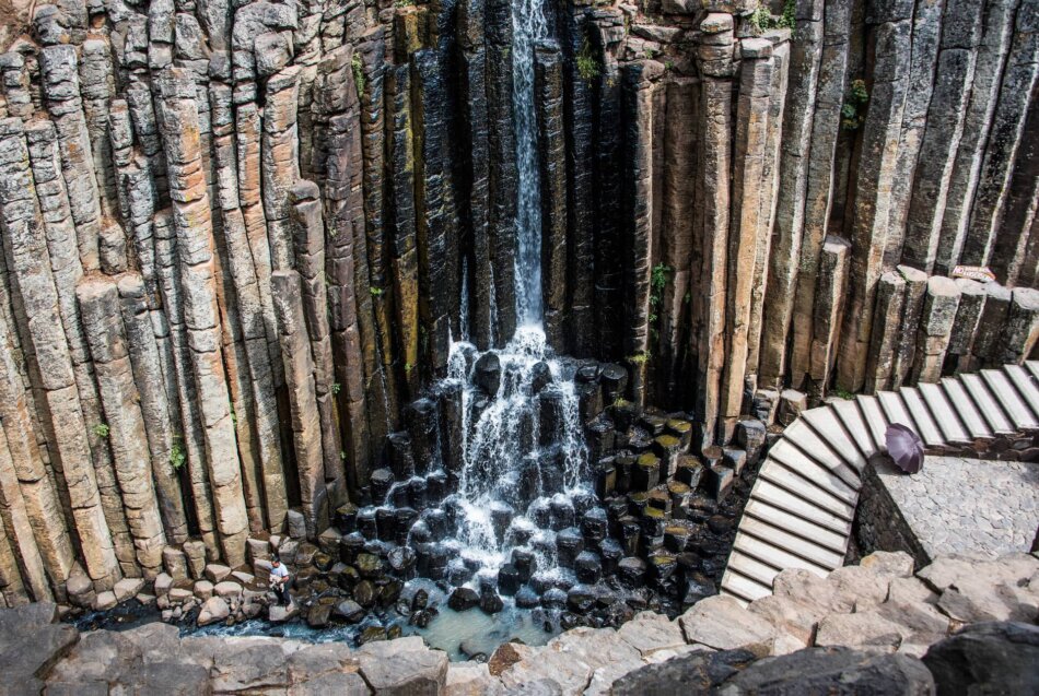 Basaltic Prisms (Prismas Basálticos) in Hidalgo