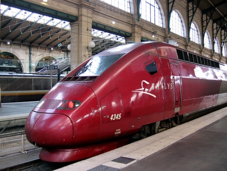 Tren por Europa