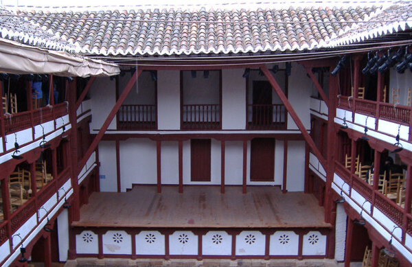 Escenario del Corral de Comedias