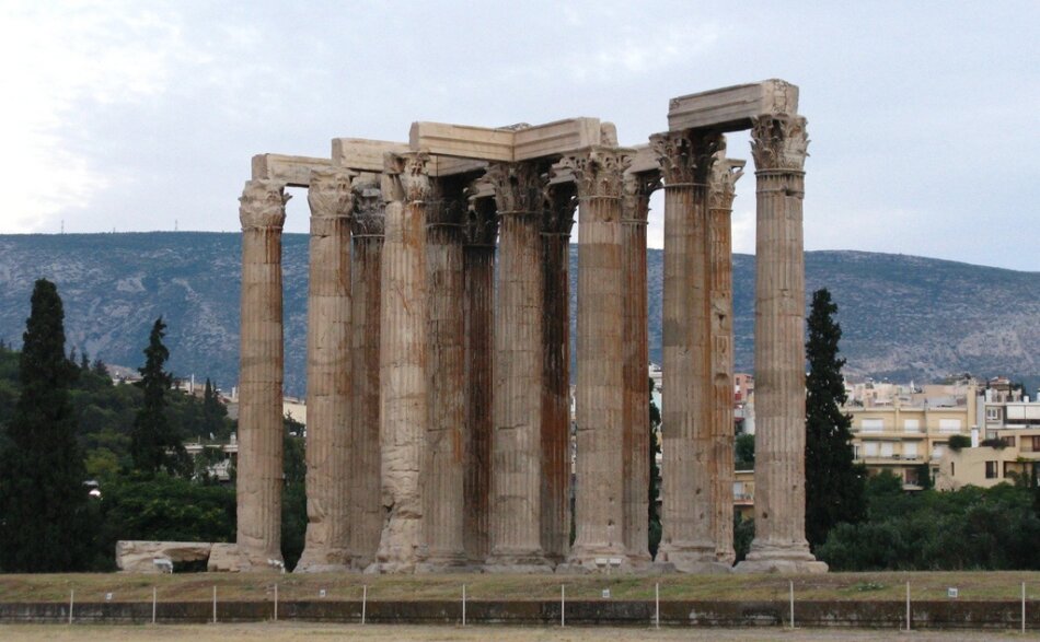 Templo de Zeus Olímpico en Atenas