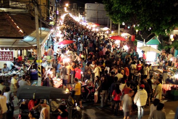 Noche en Chiang Mai 1