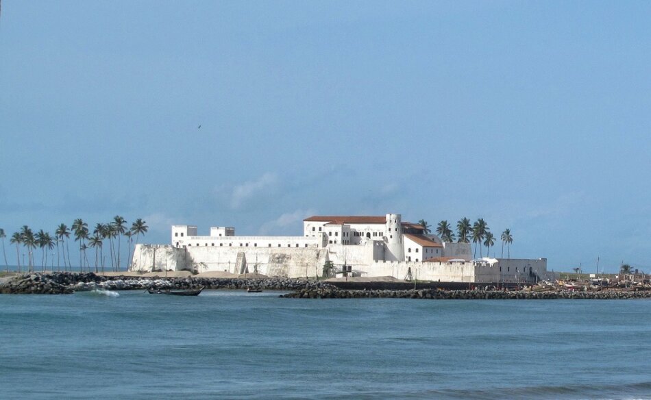Castillo de Elmina, historia de esclavos
