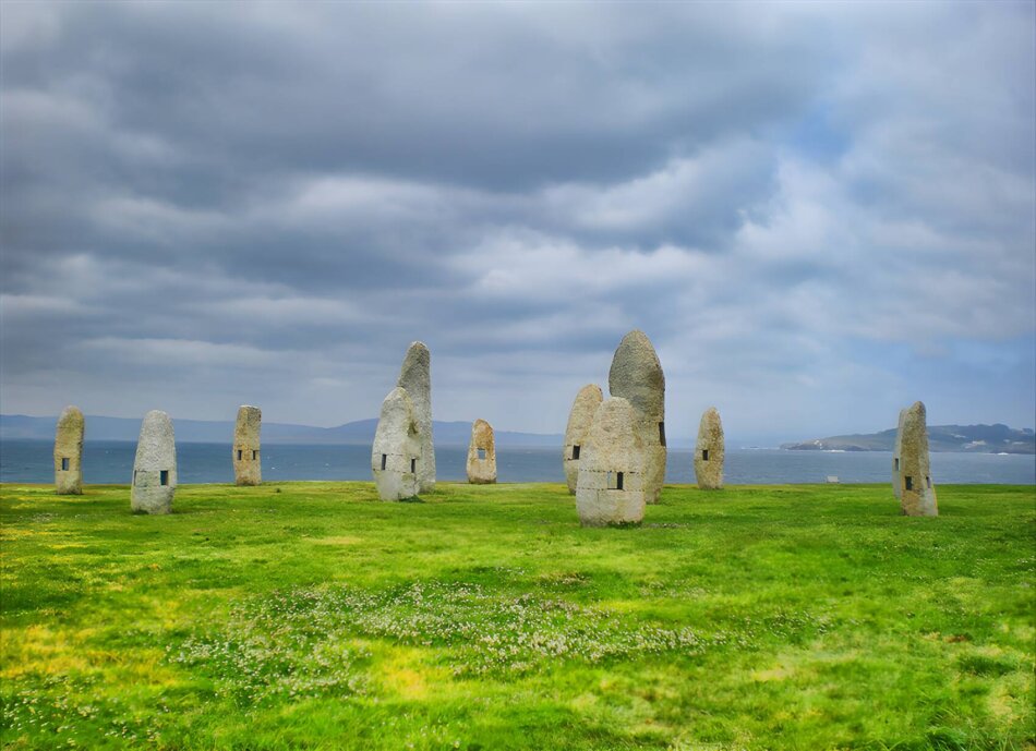 Los menhires de la Torre de Hércules