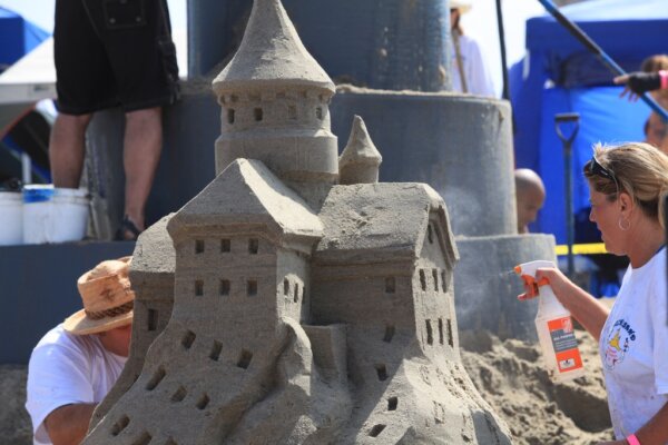 Competencia de Castillos de Arena 2