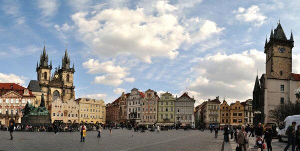 Plazoleta de la Ciudad Vieja de Praga 1