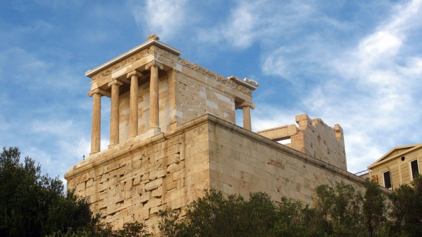 Templo De Atenea De Niké En Atenas - Grecia - Ser Turista