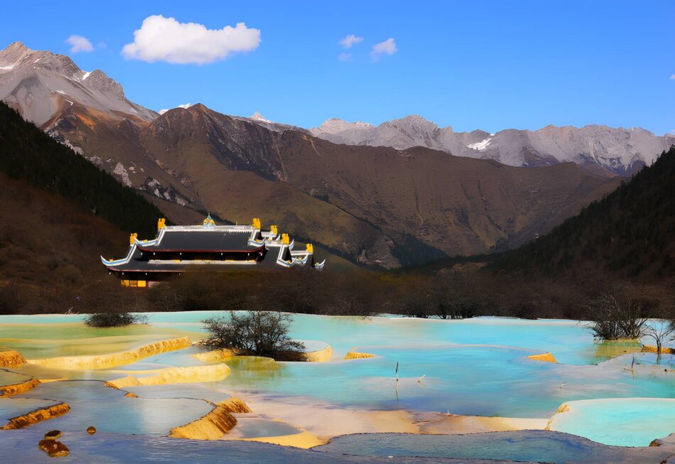 Las Terrazas de Huanglong 黄龙