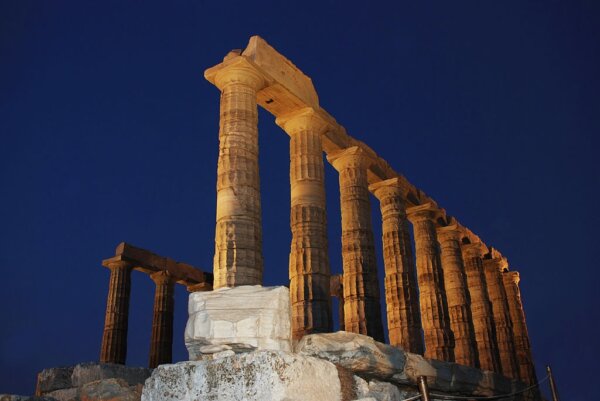 Templo de Poseidon en Sunion 3