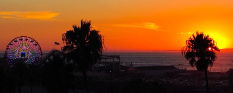 Muelle de Santa Monica, California, Estados Unidos