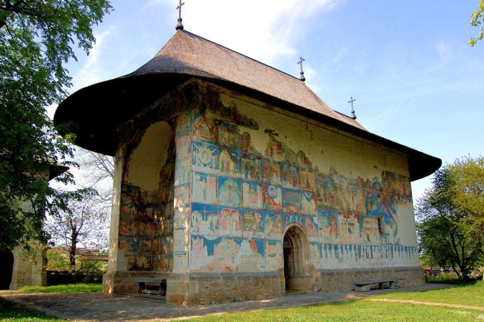 Las pinturas del Monasterio de Arbore