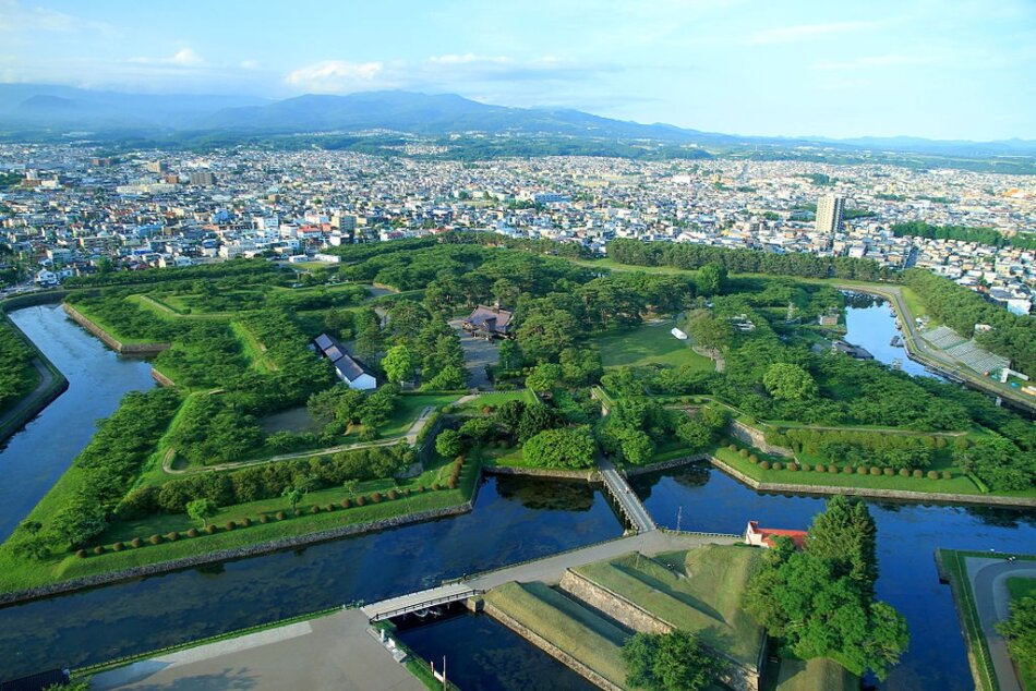 Goryōkaku, la fortaleza de cinco puntas