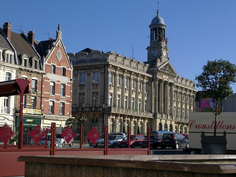 Sitios medievales y jardines en Cambrai