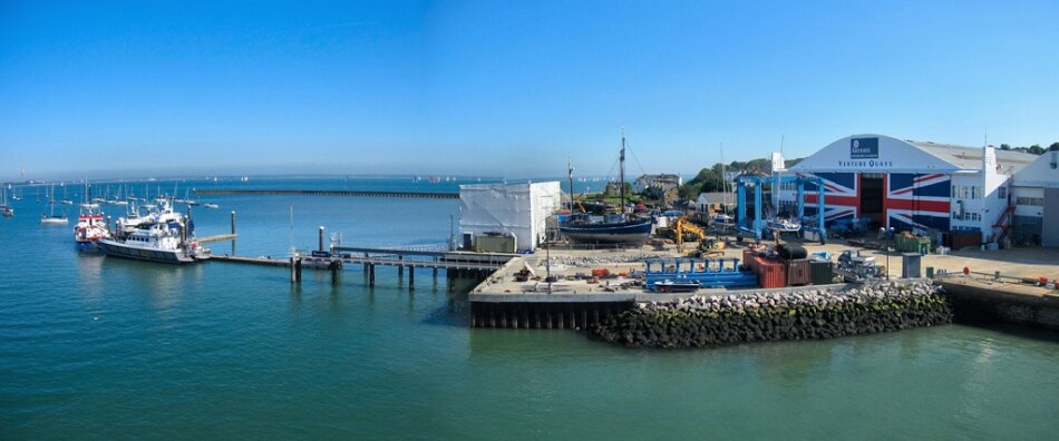 East Cowes, en la Isla de Wight