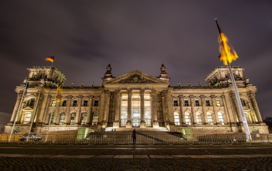 Edificio del Reichstag en Berlín