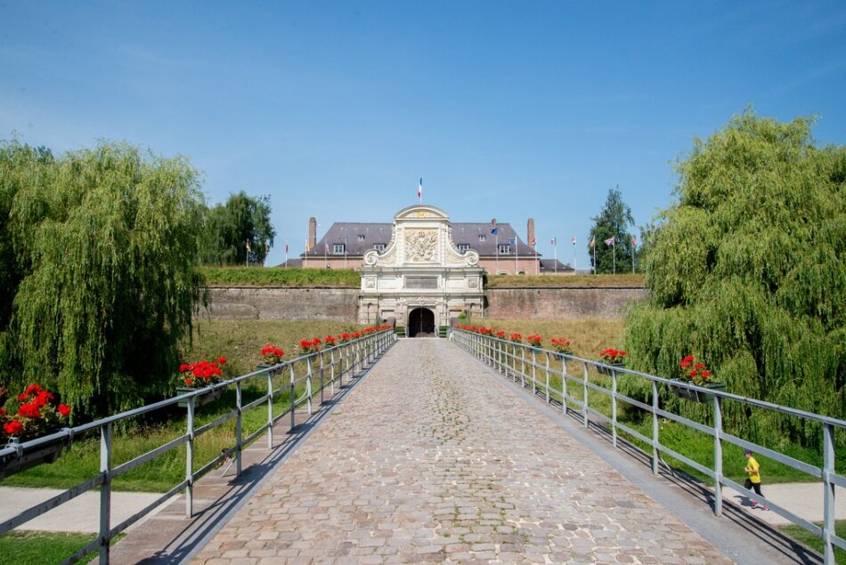 Parques e historia en la Ciudadela de Lille