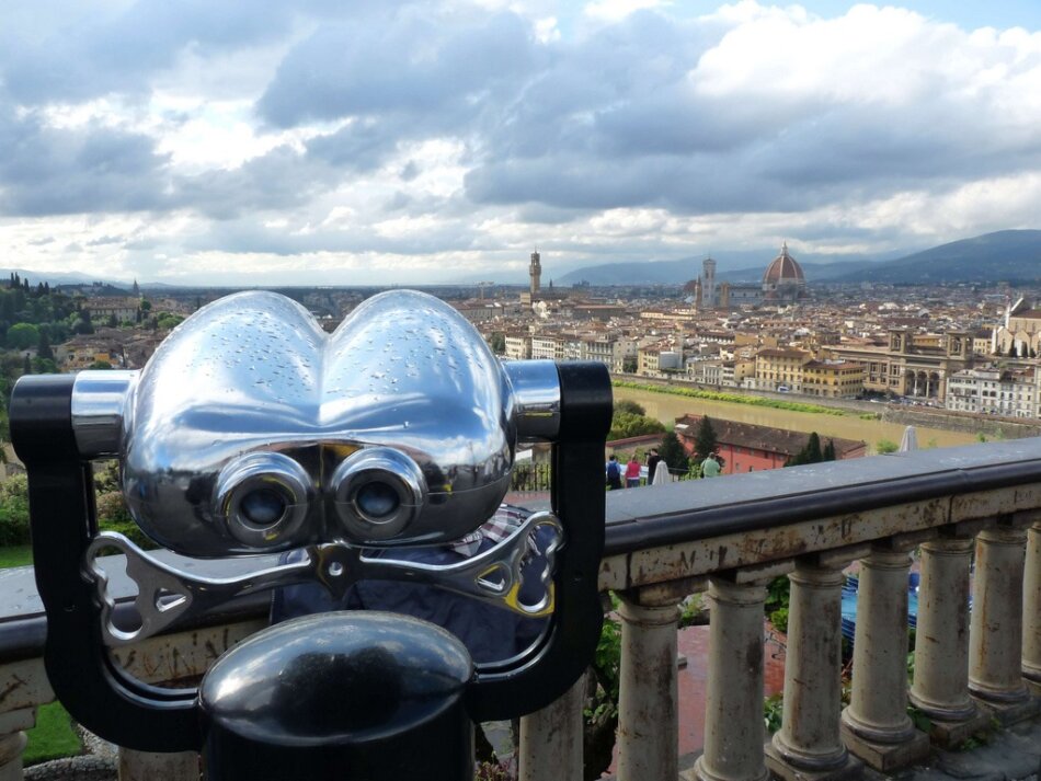 Piazzale Michelangelo en Florencia