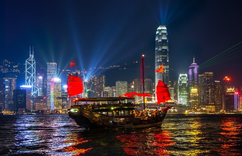 Sinfonía de Luces en Hong Kong