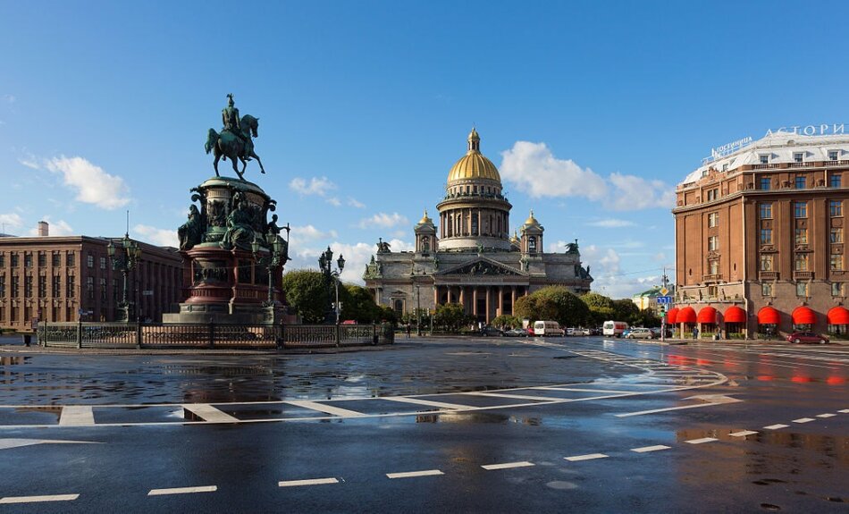 Catedral de San Isaac en San Petersburgo