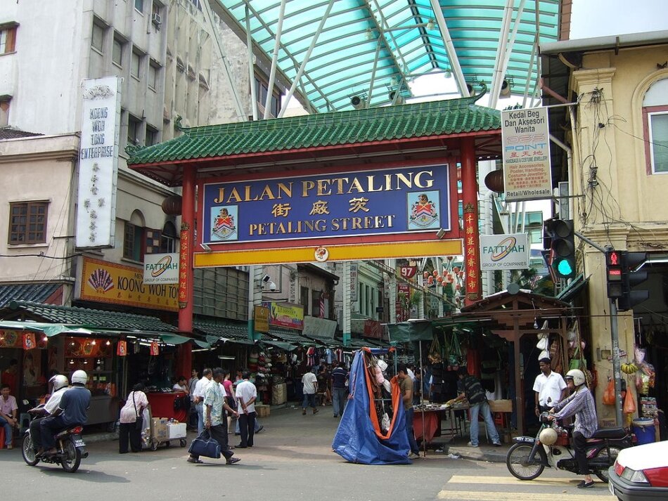 Calle Petaling, el Chinatown de Kuala Lumpur