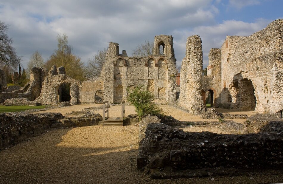 Castillo de Wolvesey en Winchester