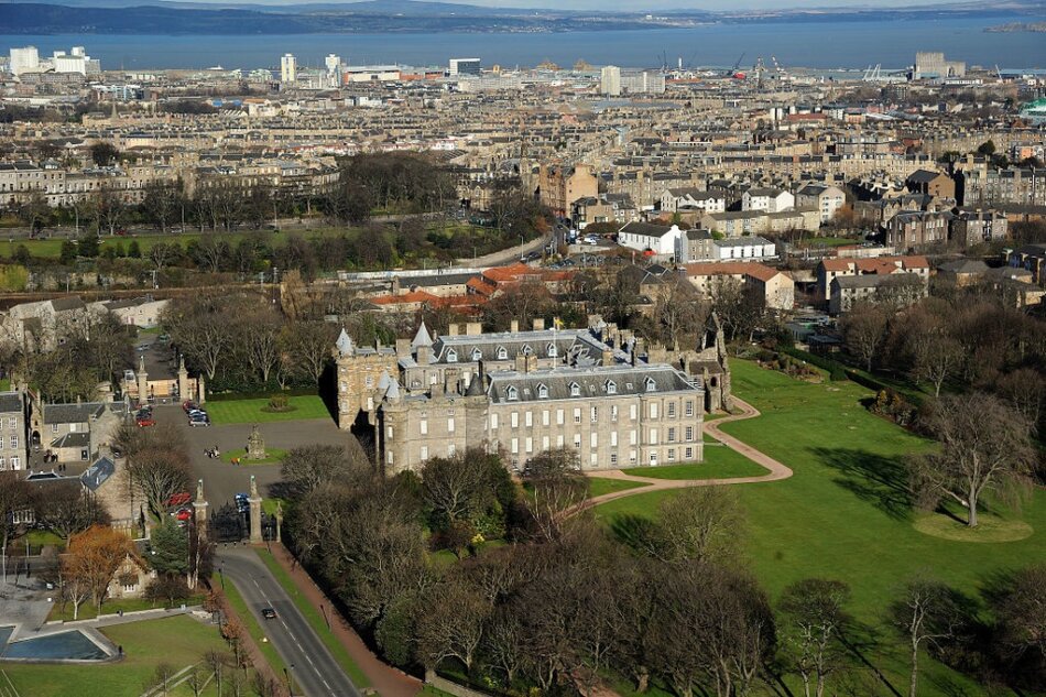 Palacio Holyrood en Edimburgo